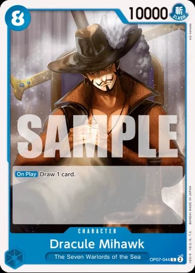 Dracule Mihawk (OP07-044) — 500 Years in the Future (OP07)