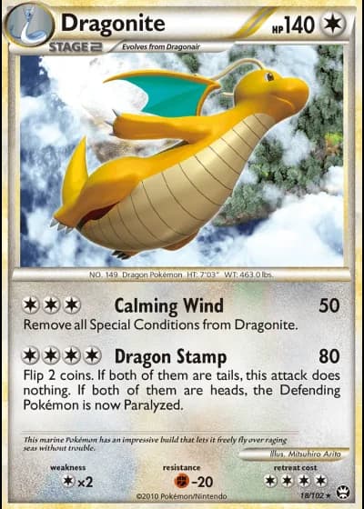 Dragonite #18/102 — Battaglie Trionfali