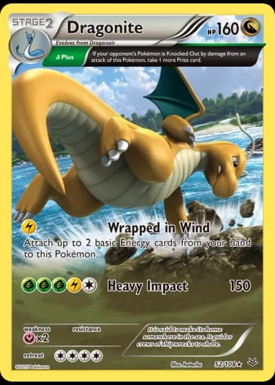 Dragonite #52/108 — Roaring Skies