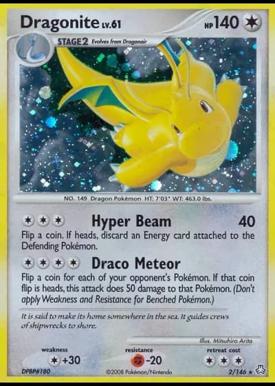 Dragonite (National Championships 2008-09 Staff) #2/146 — Legends Awakened
