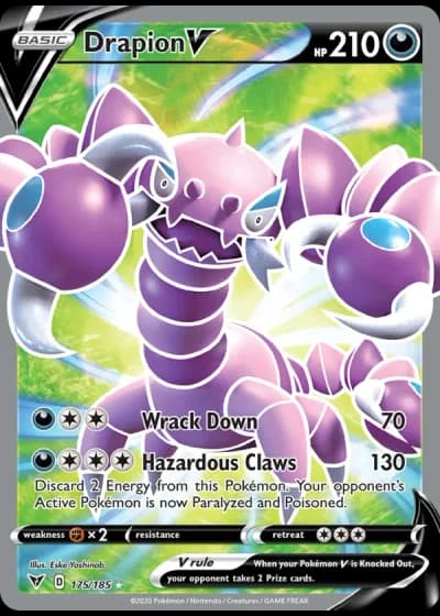 Drapion V #175/185 — Vivid Voltage