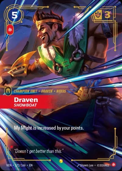 Draven, Showboat #172/248 — Vendetta