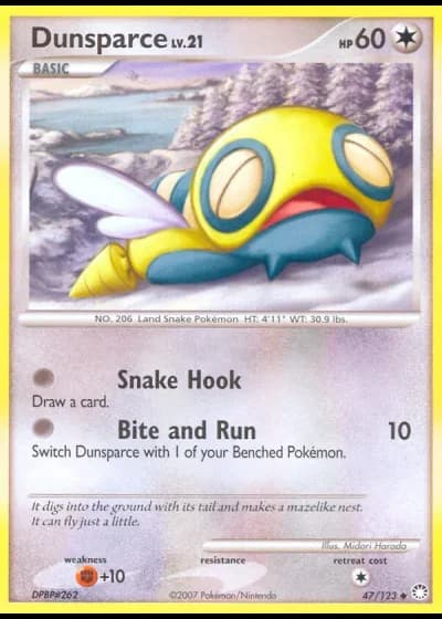 Dunsparce #47/123 — Tesori Misteriosi