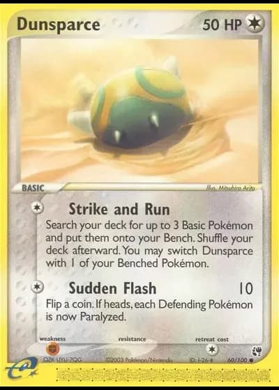 Dunsparce #60/100 — Sandstorm