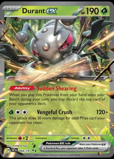 Durant ex #004/191 — Surging Sparks