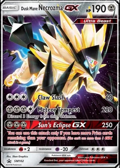 Dusk Mane Necrozma GX SM102