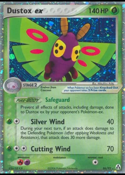 Dustox ex #86/92 — Legend Maker