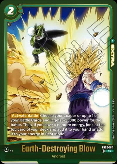 Earth-Destroying Blow FB08-104 — Saiyan's Pride (FB08)