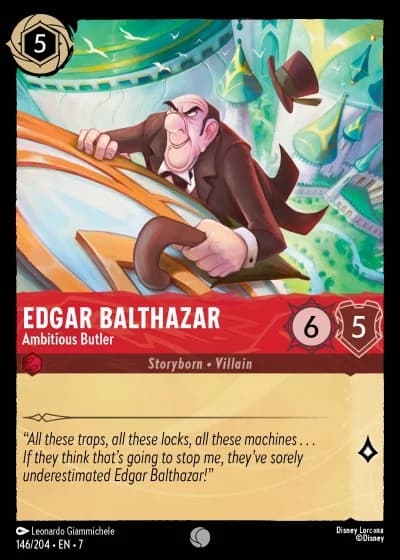 Edgar Balthazar - Ambitious Butler #146/204 — Archazia's Island