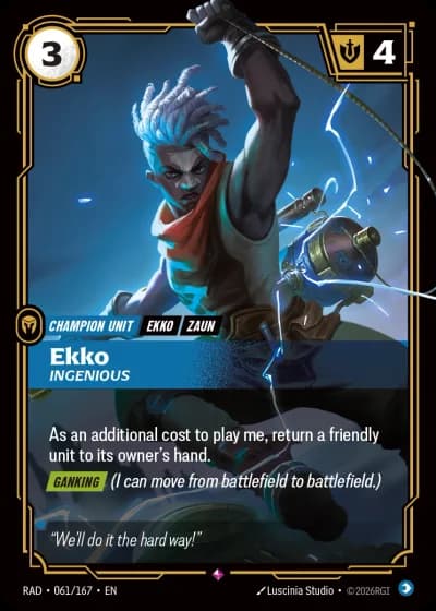 Ekko, Ingenious #061/189 — Radiance