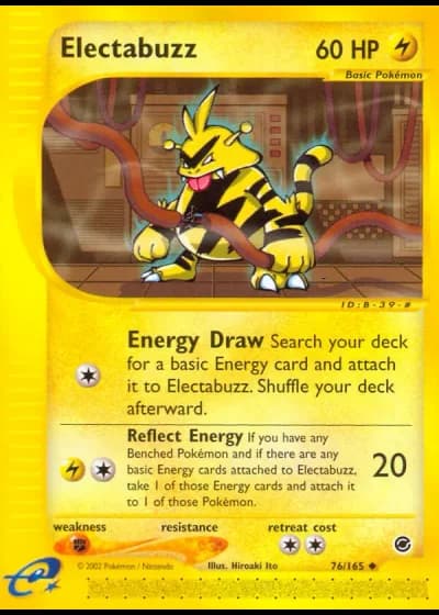 Electabuzz #76/165 — Expedition Base Set