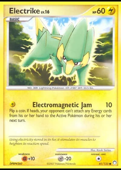 Electrike #81/123 — Mysterious Treasures