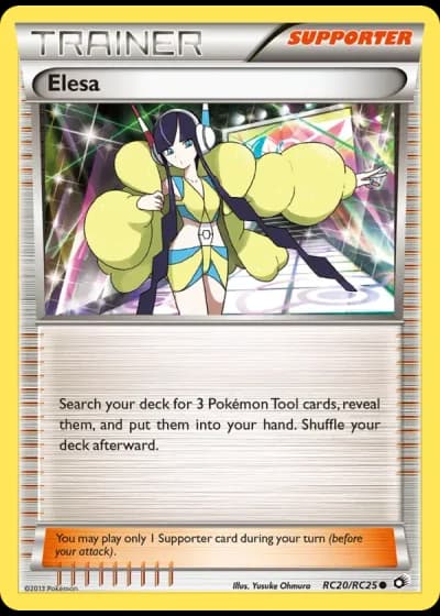 Elesa RC20/25 — Radiant Collection (Legendary Treasures)