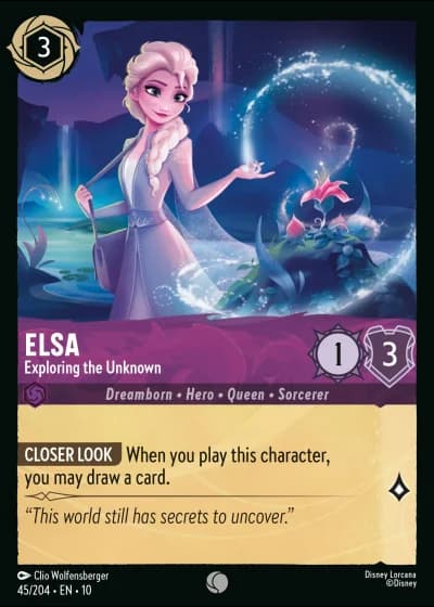 Elsa - Exploring the Unknown #45/204 — Whispers in the Well