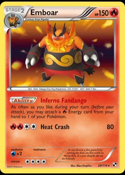 Emboar #20/64 — World Championships 2011