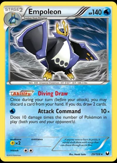 Empoleon #29/108 — Dark Explorers