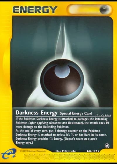 Energia Oscurità #142/147 — Aquapolis