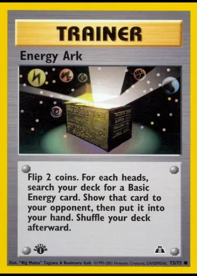 Energy Ark (1. Edition) #75/75 — Neo Entdeckung (1. Edition)