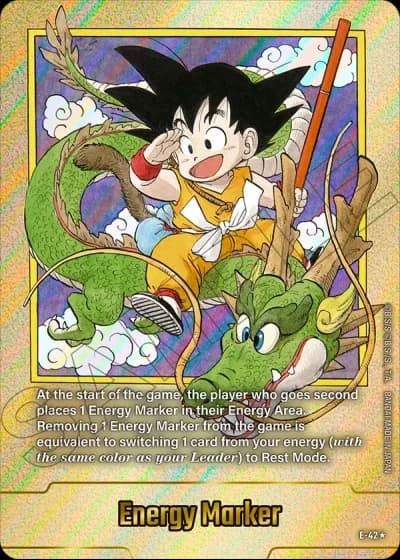 Energy Marker (Gold) E-42 — Manga Booster 01 (SB01)