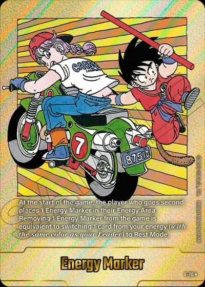 Energy Marker (Gold) E-70 — Manga Booster 02 (SB02)