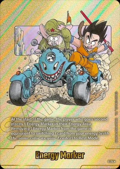 Energy Marker (Gold) E-74 — Manga Booster 02 (SB02)