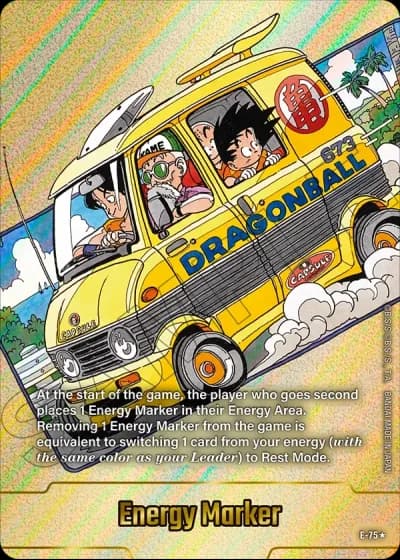 Energy Marker (Gold) E-75 — Manga Booster 02 (SB02)