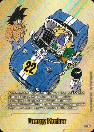 Energy Marker (Gold) E-76 — Manga Booster 02 (SB02)