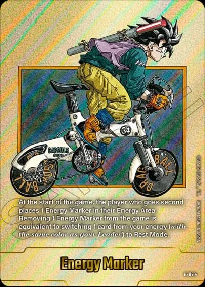Energy Marker (Gold) E-82 — Manga Booster 02 (SB02)