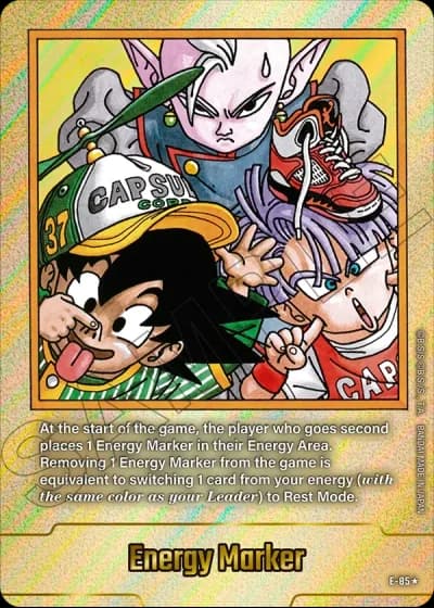 Energy Marker (Gold) E-85 — Manga Booster 02 (SB02)