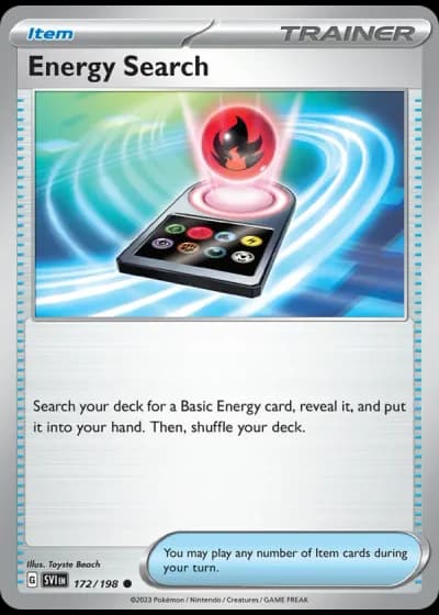 Energy Search #172/198 — Scarlet & Violet