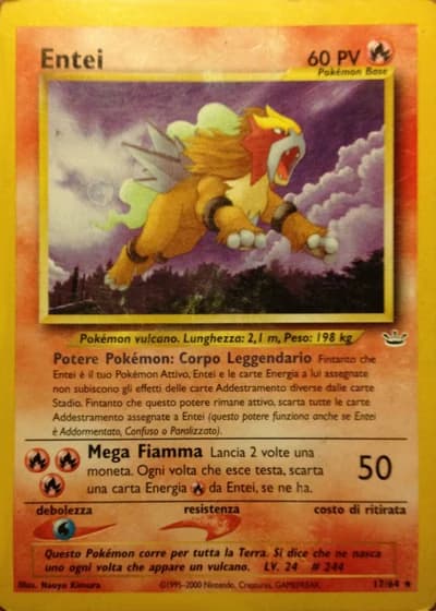 Entei (1ª Edizione) #17/64 — Neo Revelation (1ª Edizione)