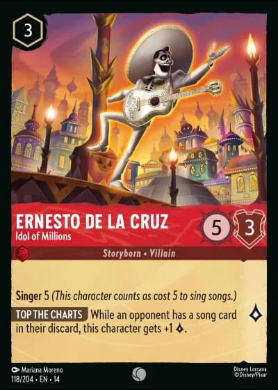 Ernesto de la Cruz - Idol of Millions #118/257 — Hyperia City