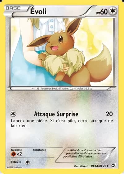 Évoli RC14/0 — Collection Radieuse (Trésors Légendaires)