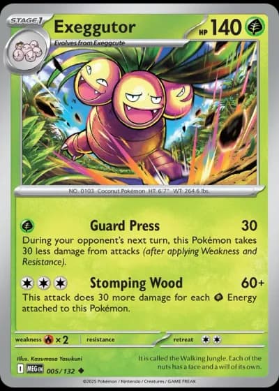 Exeggutor #005/132 — Mega Evolution