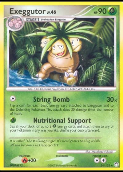 Exeggutor #24/123 — Tesori Misteriosi