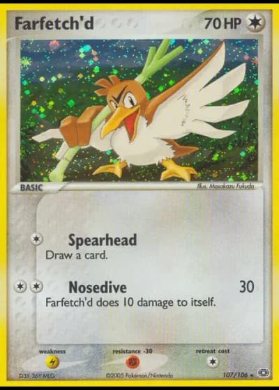 Farfetch'd #107/106 — Emerald