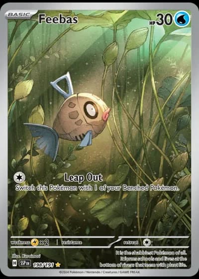 Feebas #198/191 — Surging Sparks