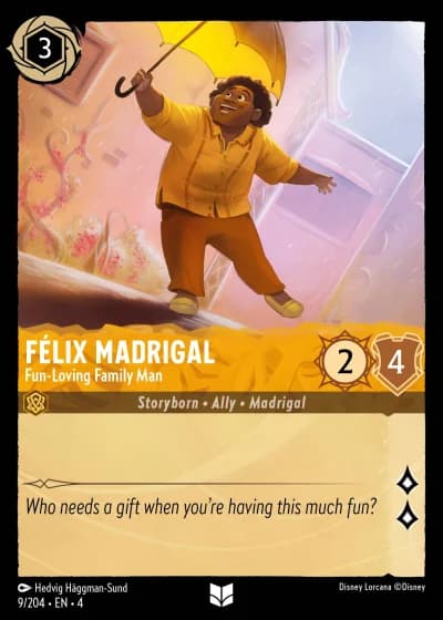 Félix Madrigal - Fun-Loving Family Man #9/204 — Ursula's Return