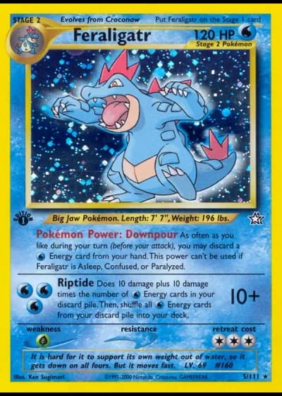 Feraligatr #5/111 — Neo Genesis