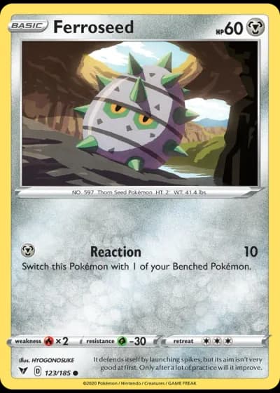 Ferroseed #123/185 — Vivid Voltage