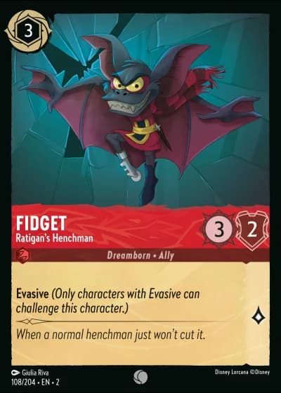 Fidget - Ratigan's Henchman #108/204 — Rise of the Floodborn