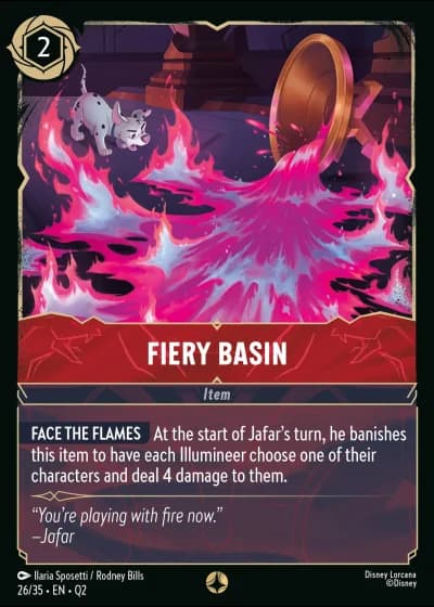 Fiery Basin #26/35 — Illumineer's Quest: Palace Heist