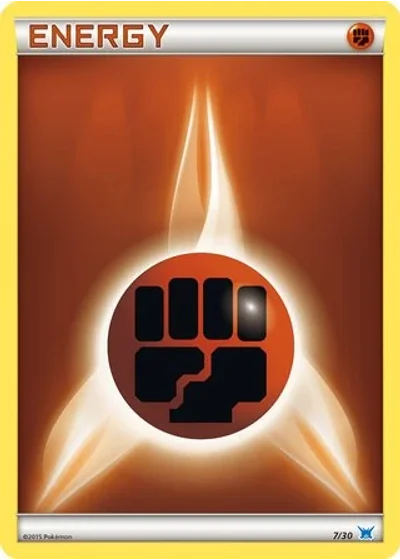 Fighting Energy #7/30 — XY trainer Kit (Latios)