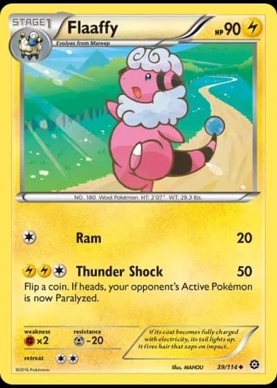 Flaaffy #39/114 — Steam Siege