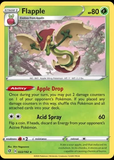 Flapple #22/192 — Rebel Clash