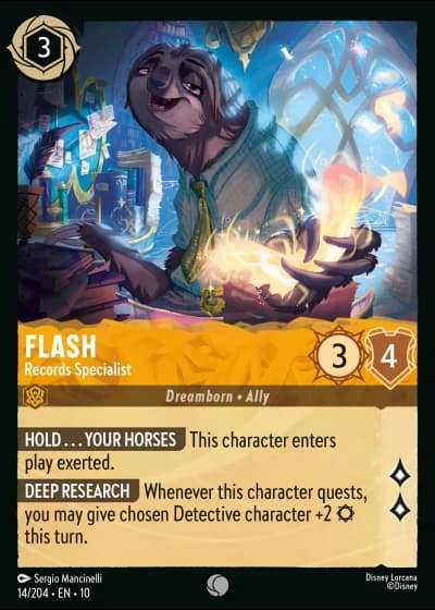 Flash - Records Specialist #14/204 — Whispers in the Well