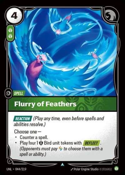 Flurry of Feathers #044/308 — Unleashed
