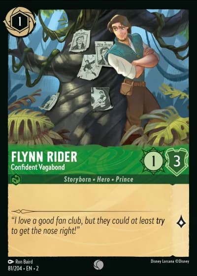 Flynn Rider - Confident Vagabond #81/204 — Rise of the Floodborn