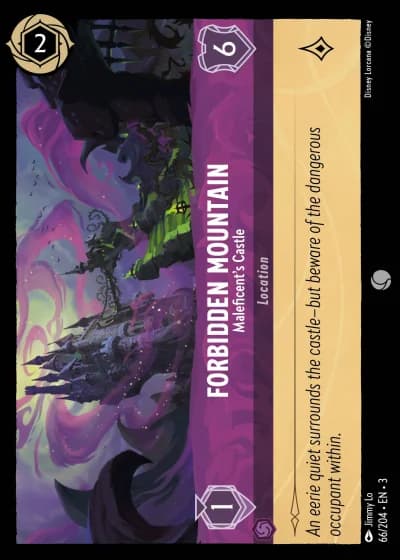 Forbidden Mountain - Maleficent's Castle #66/204 — Into the Inklands
