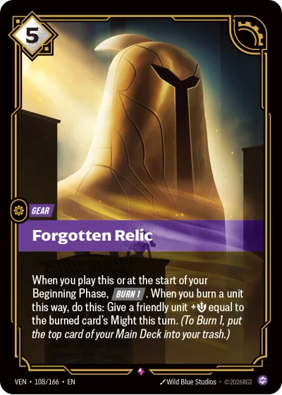Forgotten Relic #108/248 — Vendetta